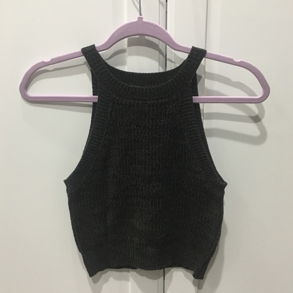 Sweater crop top
